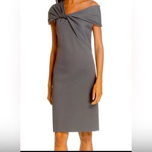 NWT Grey Helmut Lang Twist Rib Dress